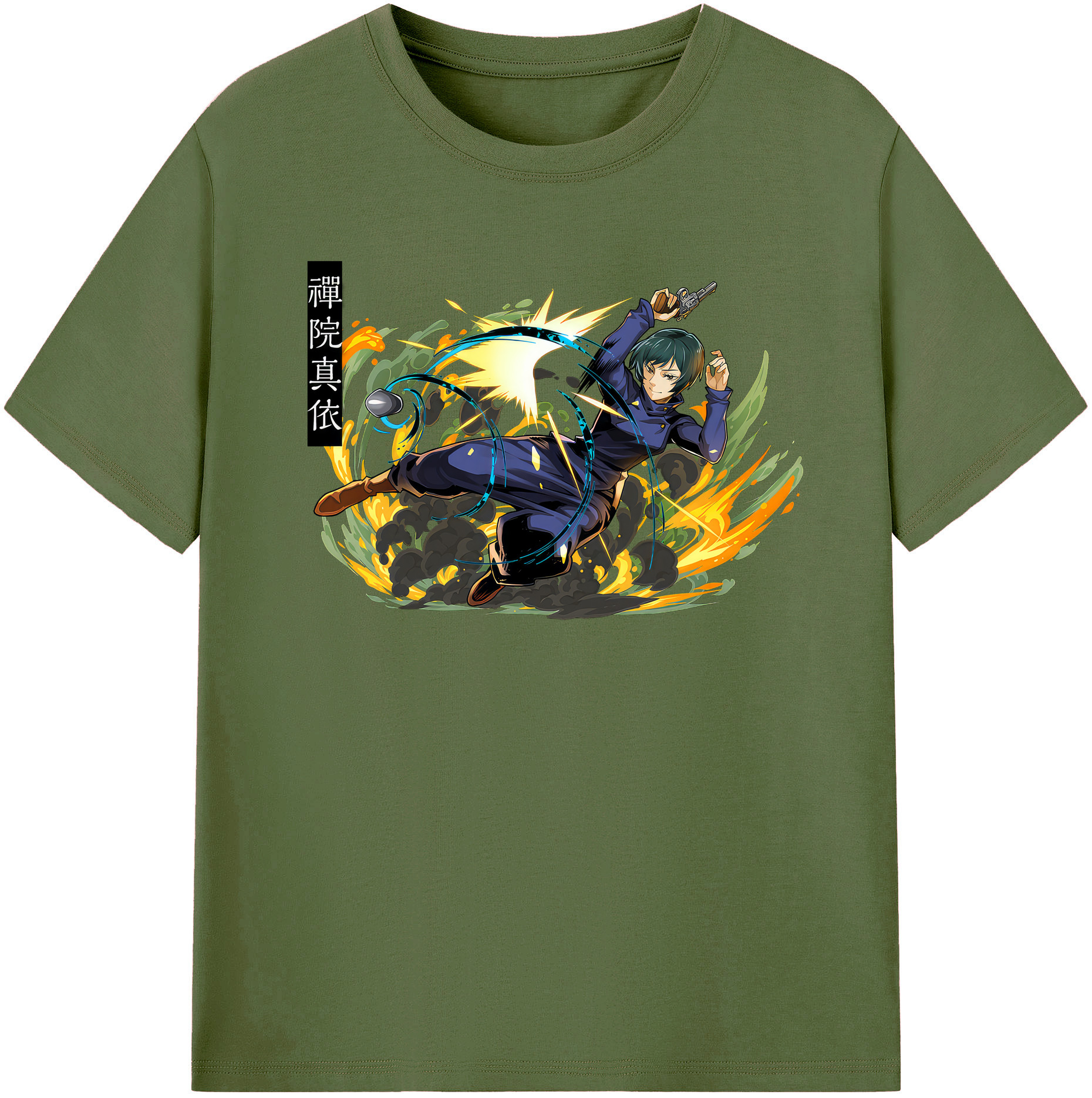 （画像用） 呪術廻戦 Jujutsu Kaisen 綿100％半袖Tシャツ（フロントプリント）